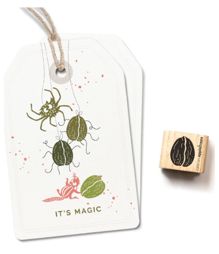 Ministempel Walnuss 2 - cats on appletrees