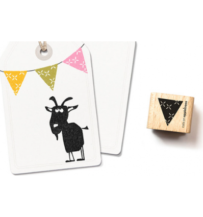 Stempel Wimpel 2 (Kreuzchen) - cats on appletrees