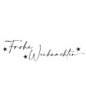 Frohe Weihnachten Stempel