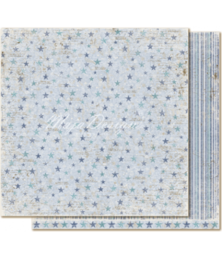 Scrapbooking Papier Woodland Christmas Forester12x12" - Maja Design