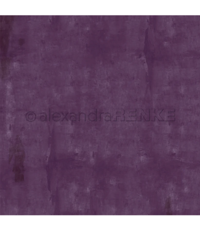 Scrapbooking Papier Weihnachten ruhiges Violett- Alexandra Renke