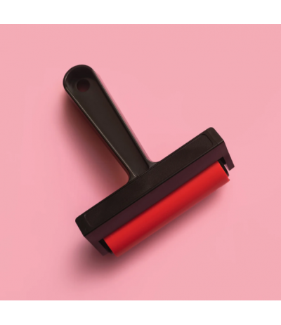 Gummiroller / Brayer 9.5 cm - VC