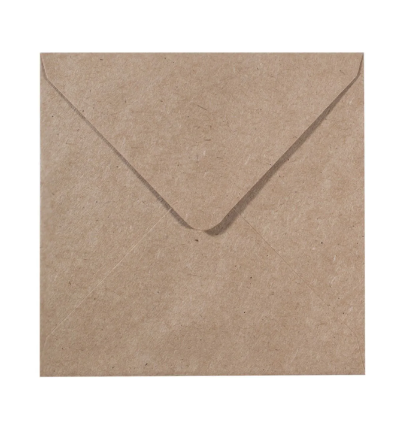 Briefumschläge in Craft, 16 x 16cm, 25 Stk. - FK