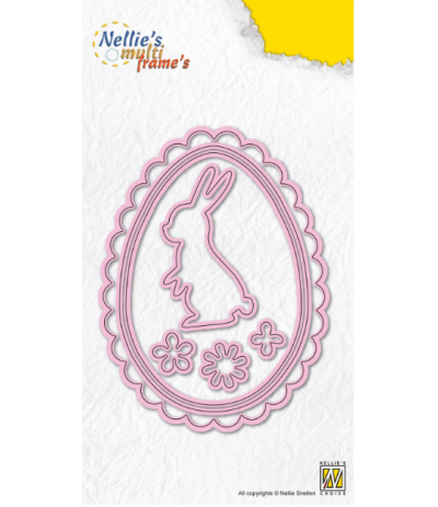 Stanzschablone Straight Easter Egg - Nellie's Choice