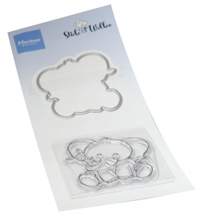 Stanzschablone Elefant - Scrapbook Forever