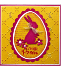 Background Clear Stamp Happy Easters - Nellie Snellen