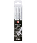 Gelly Roll Gelstift, White Bold 10, 3 Stk. - Sakura