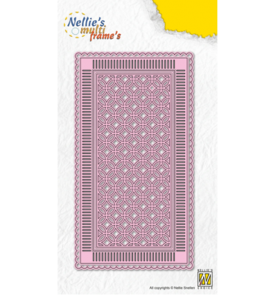 Matrices Multi Frames Dies Mini Slimline Stained Glass - Nellie'st