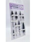 Clear Stamps Conifers high - Scrapbook Forever