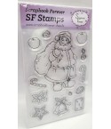 Clear Stamps silicone stamp Santa Claus - Scrapbook Forever