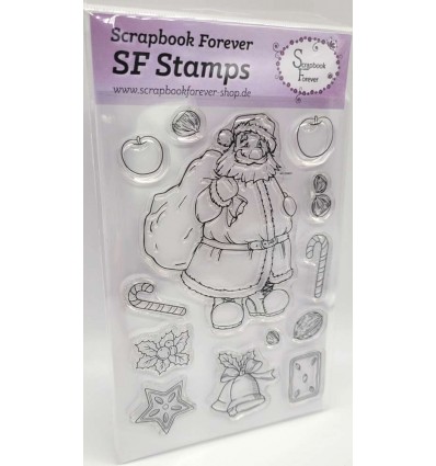 Clear Stamps Tampon en silicone Saint-Nicolas - Scrapbook Forever