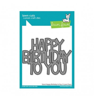 Dies HAPPY BIRTHDAY - Lawn Fawn