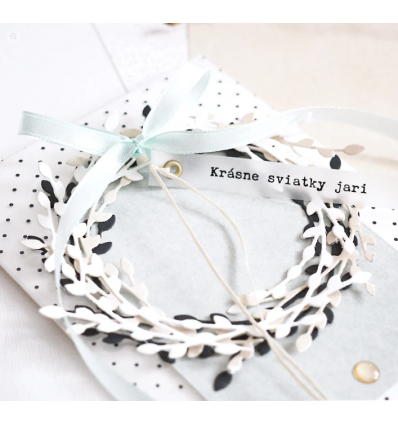 Dies Set willow catkin wreath - Alexandra Renke