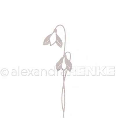 Stanzschablone Schneeglöckchen 2 - Alexandra Renke