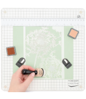 All-in-one magnetic cutting mat 12 x 12 inch