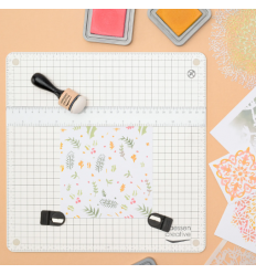 All-in-one magnetic cutting mat 12 x 12 inch