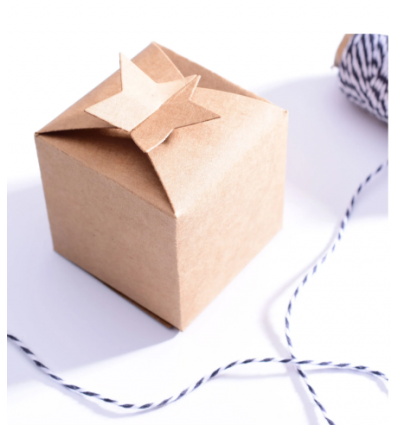 Stern Box klein Stanzschablone - Mundart