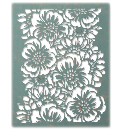 Pochoir de découpe Bouquet - Sizzix / Tim Holtz