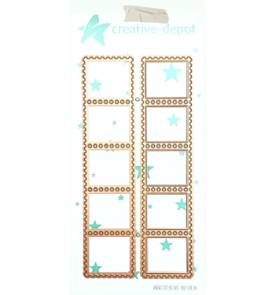 Die Cut mini stamps - Creative Depot - Creative Depot