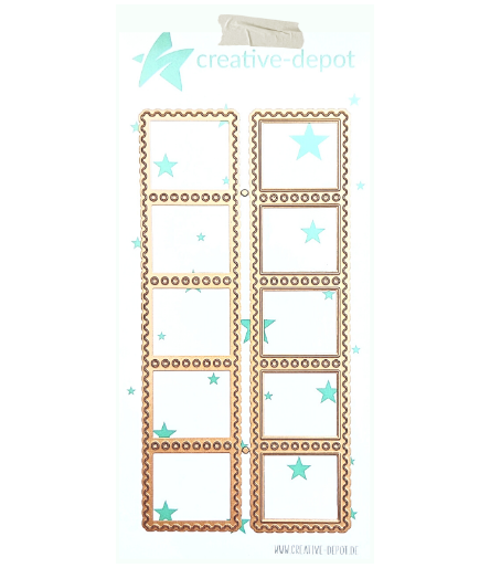 Die Cut mini stamps - Creative Depot - Creative Depot