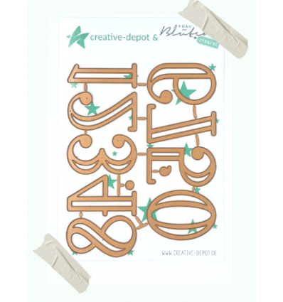 Dies Outline Numbers - Creative Depot