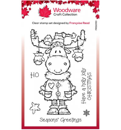 Silikonstempel/ Clear Stamps -Bubble Ornaments - Woodware