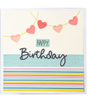Stanz- und Stempelset Happy Birthday - Studio Light