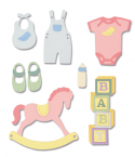 Cutting dies Baby Nursery - Sizzix - SV