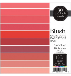 Scrapbooking Paper Blush, 15x15cm - Memory Box