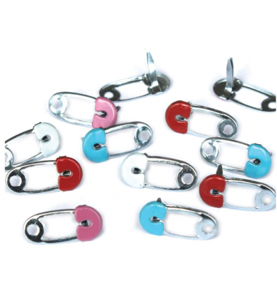 Brads Safety Pins Épingles de sûreté- Eyelet Qutlet