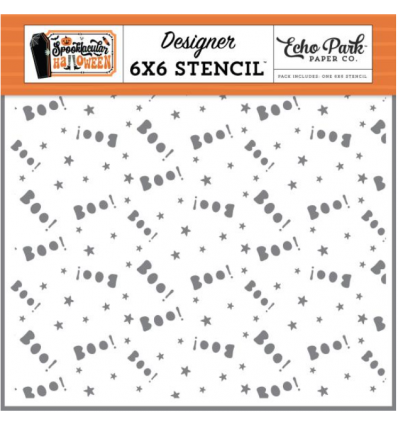 Stencil Schablone BOO - Echo Park