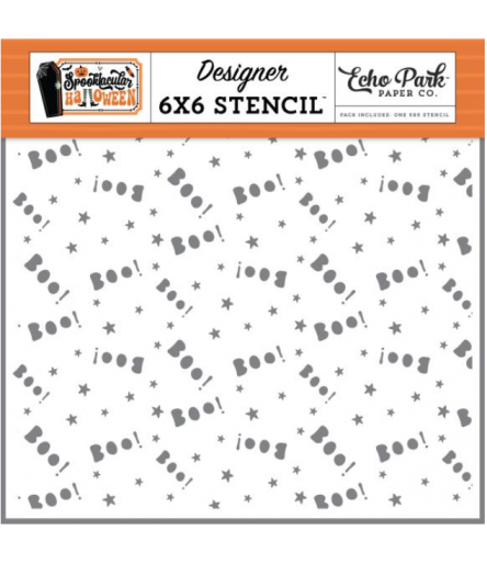 Stencil Schablone BOO - Echo Park