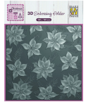 Embossingfolder Poinsettia, 15x15cm - Nellie's Choice