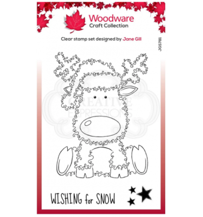 Clear Stamps Renne - Woodware