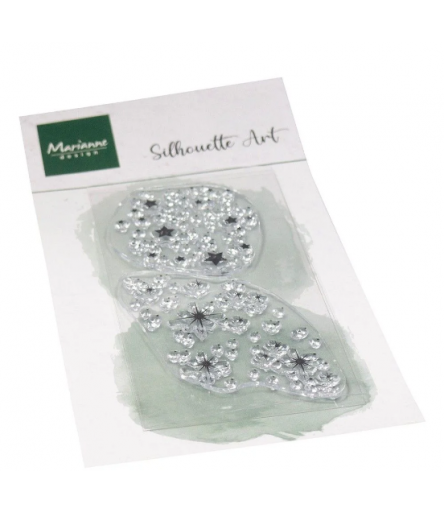 Tampon silicone Stardust étoiles - Marianne Design