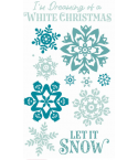Silikon Stempel Clearstamps Sterne White Christmas No2 - Sizzix