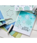 Clear Stamps Stars White Christmas No2 - Sizzix