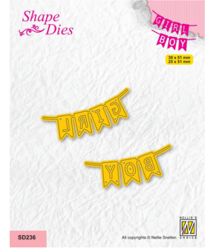 Flags Dies GIRL BOY - Nellie Snellen