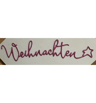 Cutting dies Weihnachten mit Stern  - Charlie & Paulchen