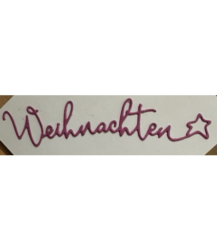 Cutting dies Weihnachten mit Stern  - Charlie & Paulchen