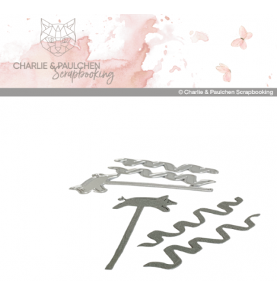 Cutting die New Year - Charlie & Paulchen