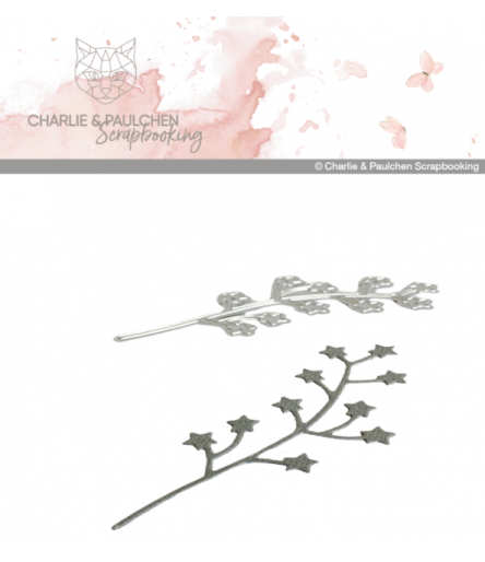 Cutting die Star branch - Charlie & Paulchen