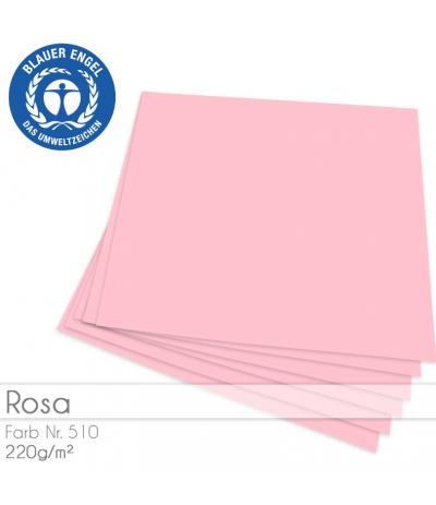 Scrapbooking Papier rosé, 12 Stk. 30.5 x 30.5cm
