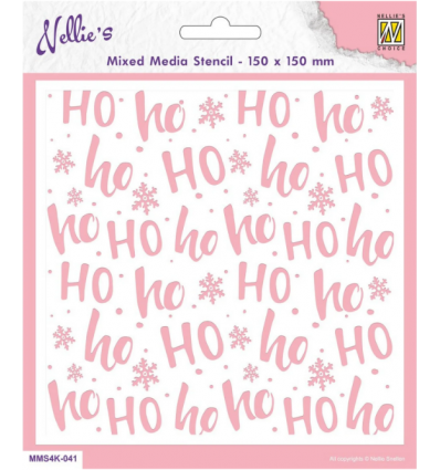 Stencil Pochoir HOHOHO - Nellie's