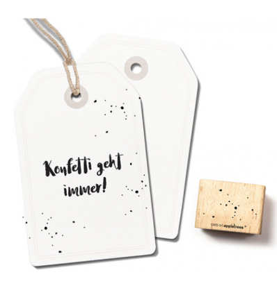Stempel Konfetti - cats on appletrees
