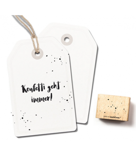 Stempel Konfetti - cats on appletrees