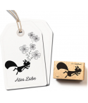 Stempel Eichhörnchen Ella - springend - cats on appletrees