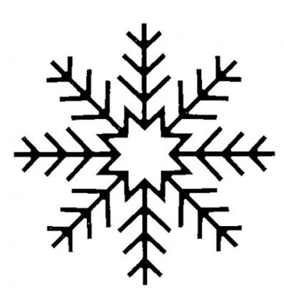 Schneeflocken Stempel