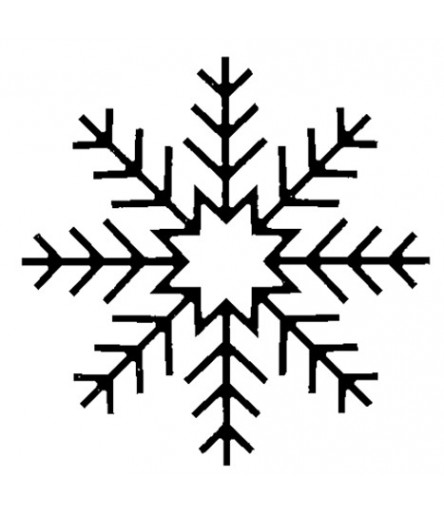 Schneeflocken Stempel