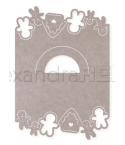 Die Gingerbread man cone handle - Alexandra Renke